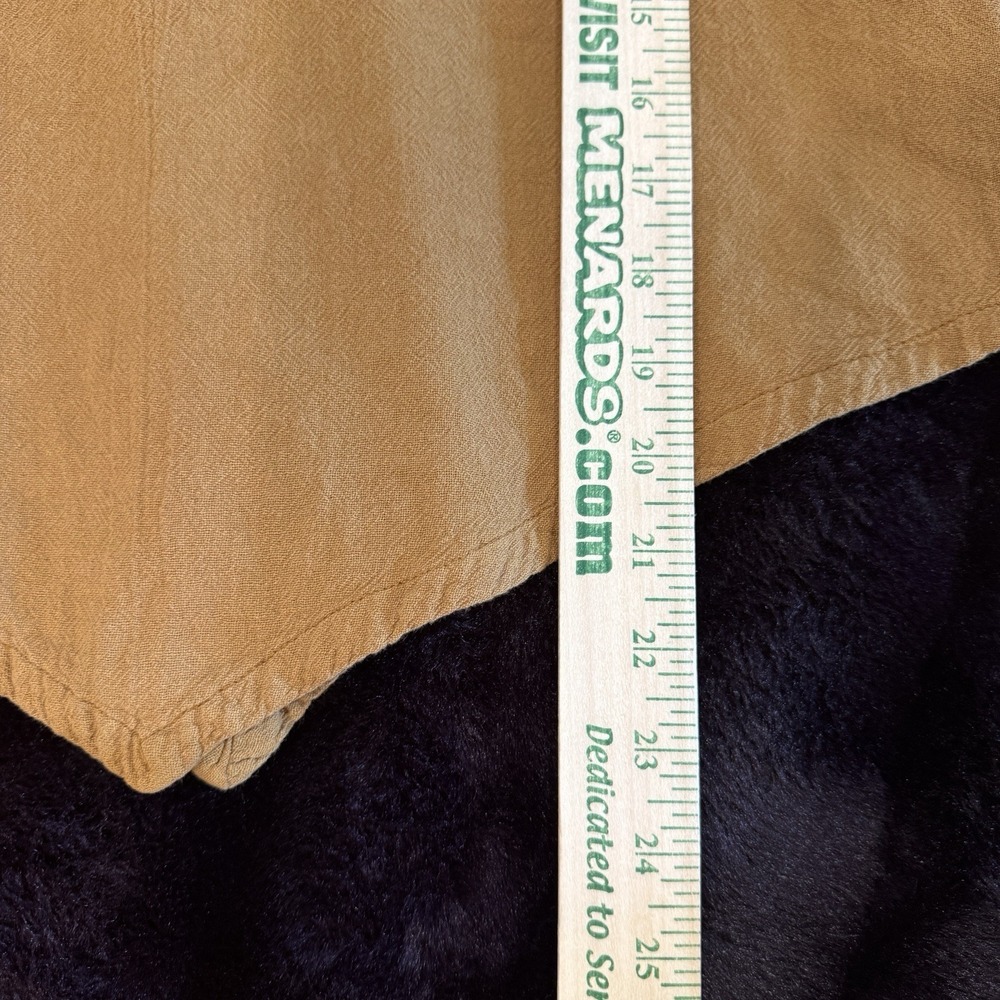 Oh My Gauze Lynn Cotton Gauze Blouse 1 S/M Brown Lagenlook Relaxed Top Boho Boxy - Picture 6 of 8